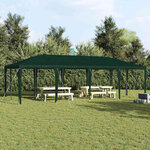 vidaXL Tente de fête Vert  Blanc 800 x 400 x 266 cm Polyester  Acier