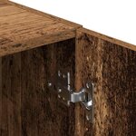 vidaXL Ensemble d'armoires de cuisine 3 Pièces vieux bois