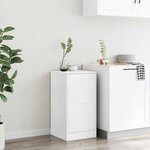 vidaXL Armoire d'apothicaire blanc 40x41x77 5 cm bois d'ingénierie