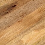 vidaXL Dessus de table 90x40x2 5 cm ovale bois massif de manguier