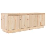 vidaXL Meuble TV 110x34x40 cm Bois de pin massif