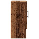 vidaXL Armoire murale vieux bois 60x31x70 cm bois d'ingénierie