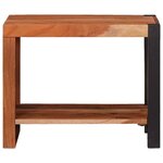 vidaXL Étagère Marron 50 x 30 x 40 cm Bois d'acacia massif