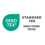 vidaXL Rideau occultant d'aspect de lin avec crochets Bleu 290x245 cm