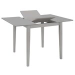 vidaXL Mobilier de salle à manger 5 Pièces MDF Gris
