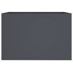 vidaXL Jardinière anthracite 62x40x39 cm acier