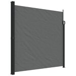 vidaXL Auvent latéral rétractable anthracite 200x300 cm