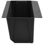 vidaXL Caisses à fleurs pour palettes Euro 24 Pièces Noir