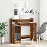 vidaXL Bureau Bois ancien 97 x 45 x 90 cm Bois d'ingénierie