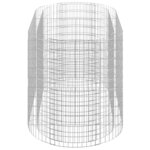 vidaXL Lit surélevé à gabion Fer galvanisé 200x100x100 cm