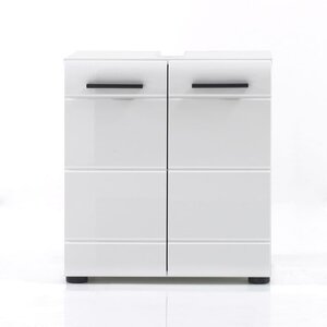 Trendteam Meuble sous vasque Skin Blanc