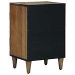 vidaXL Armoire de salle de bain avec stockage Marron 38 x 33 5 x 58 cm