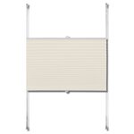 vidaXL Store plissé 70x200 cm Crème
