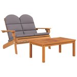 Ensemble de salon de jardin meuble d'extérieur ensemble de mobilier 4 pièces bois acacia solide 02_0014215