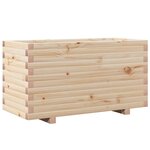 vidaXL Jardinière 90x40x49 5 cm bois de pin massif