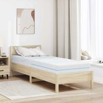 vidaXL Matelas Blanc 80 x 200 cm Mousse