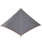 vidaXL Tente familiale tipi 7 personnes orange imperméable