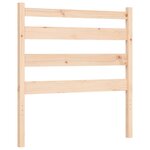 vidaXL Cadre de lit sans matelas 90x200 cm bois de pin massif