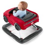 Bright starts trotteur bébé 3 en 1 ford mustang rouge