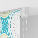 vidaXL Store enrouleur de douche 140x240 cm largeur du tissu 136 cm