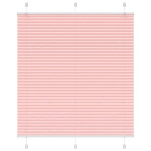 vidaXL Store plissé rose 115x150 cm largeur du tissu 114 4cm polyester