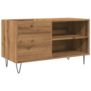 vidaXL Armoire à disques chêne artisanal 84 5x38x48 cm bois ingénierie