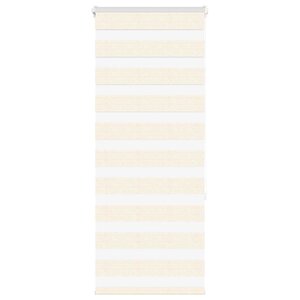 vidaXL Store zèbre beige marbré largeur du tissu 55 9 cm polyester