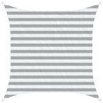 vidaXL Voile d'ombre 2 x 2 m 100   polyester Oxford Carré