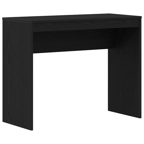 vidaXL Bureau chêne noir 90x40x72 cm bois d'ingénierie