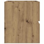 vidaXL Armoire d'évier chêne artisanal 90x38 5x45 cm bois d'ingénierie