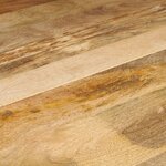 vidaXL Table à dîner 110x75 cm Bois de manguier massif