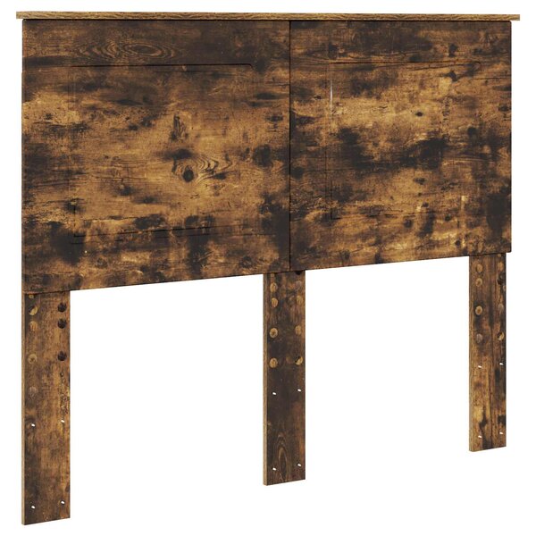 vidaXL Tête de lit Chêne fumé 135 cm Bois d'ingénierie