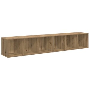 vidaXL Ensemble meuble TV 2 Pièces Chêne artisanal Bois d'ingénierie