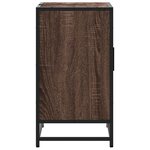 vidaXL Armoire de lavabo de salle de bain chêne marron 65x33x60 cm
