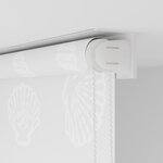 vidaXL Store roulant de douche 80x240 cm Étoile de mer