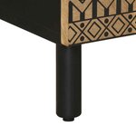 vidaXL Buffet haut 40x33 5x110 cm bois de manguier brut massif