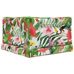 vidaXL Coussin de canapé d'extérieur 3 Pièces coloré Polyester