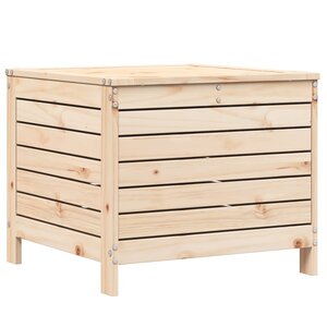 vidaXL Repose-pied de jardin 62x63 5x53 5 cm bois de pin massif