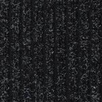 vidaXL Paillasson rayé Anthracite 60x80 cm