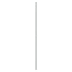 vidaXL Tête de lit métal blanc 180 cm