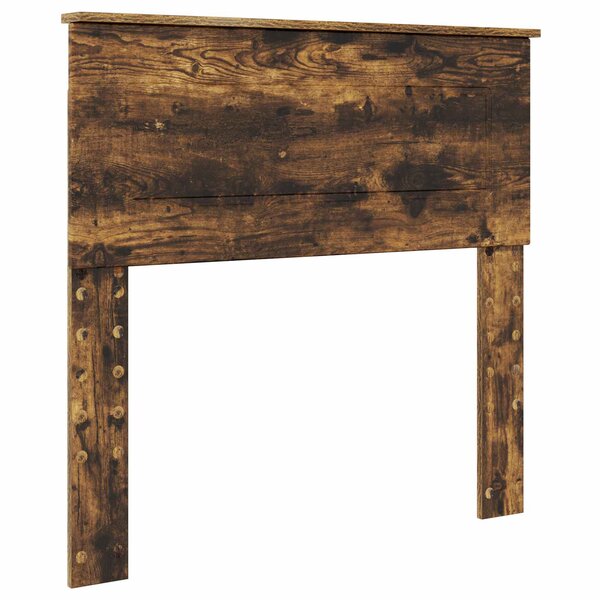 vidaXL Tête de lit Chêne fumé 100 cm Bois d'ingénierie