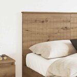vidaXL Tête de lit Chêne artisanal 140 cm Bois d'ingénierie