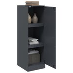 vidaXL Buffet anthracite 34 5x39x107 cm acier