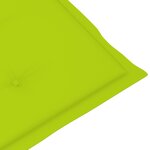 vidaXL Chaises pliables de jardin avec coussins lot de 8 Bois d'acacia