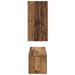 vidaXL Ensemble meuble TV 4 Pièces Bois ancien 30.5 x 30 x 60 cm
