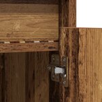 vidaXL Meuble TV Marron 180 x 34 x 50 cm Bois d'ingénierie