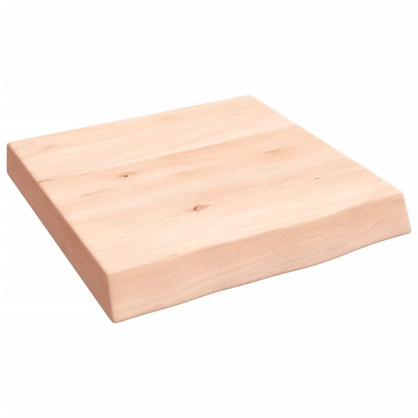 vidaXL Étagère murale 40x40x(2-6)cm bois de chêne massif non traité