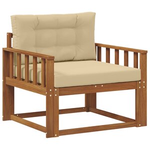 vidaXL Sofa de milieu extérieur Naturel