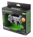 Esperanza EGG108K manette de jeu manette de jeu PC  PlayStation 3 analogique/numérique USB 2.0 noir