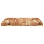 vidaXL Dessus de bureau fini à l'huile 80x60x4cm bois d'acacia massif